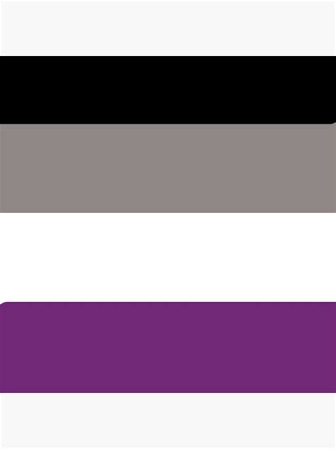 Asexual Pride Flag Sticker By Vickymc12 Redbubble