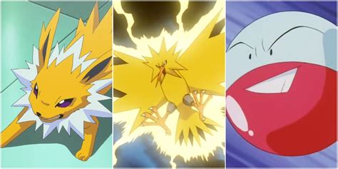 Lightning Pokemon Cards