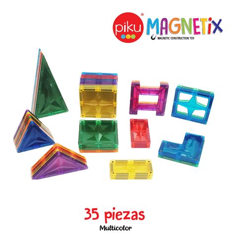 Set Basico Multicolor Piku Magnetix Piku Kids