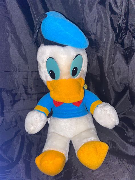 Vintage Donald Duck Plush Stuffed Animal Walt Disney Knickerbocker Blue Sailor - Etsy