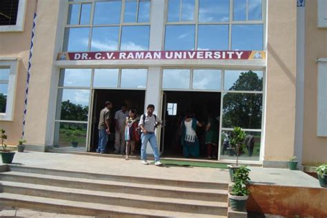 Dr CV Raman University CVRU Bilaspur Admission Fees Courses