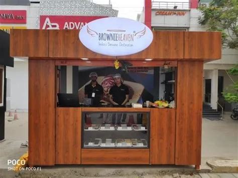 MS Modern Modular Portable Retail Kiosk For Food Plaza Hotel Etc Size