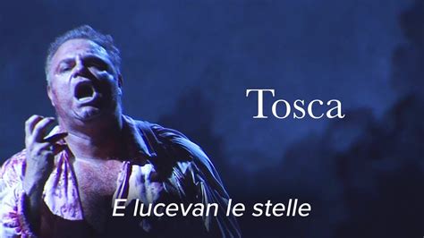 E Lucevan Le Stelle Tosca Puccini Teatro Real Youtube