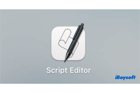 Explained How To Use Script Editor On Mac