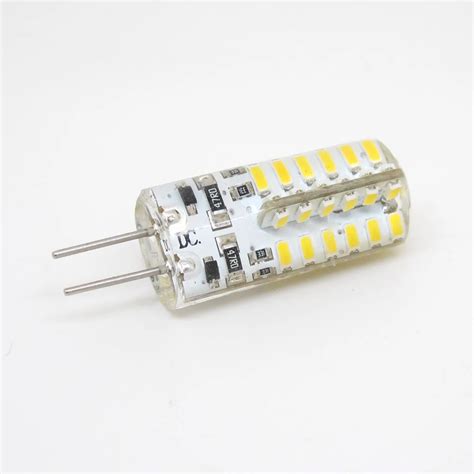 2015 New 1pcs 3w 5w Dimmable G4 Led 12v Dc 24 48 X 3014 Smd Bulb Replace Halogen Lamp Led Light