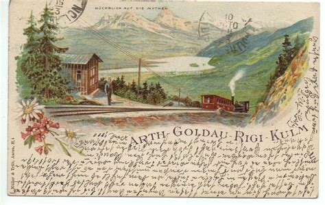 Litho Arth Goldau Rigi Kulm Bahn Kaufen Auf Ricardo