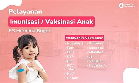 Hermina Hospitals Layanan Imunisasi Vaksinasi Anak