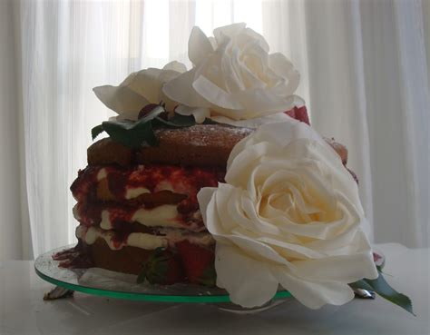 Mais Naked Cake Naked Cake De Morango