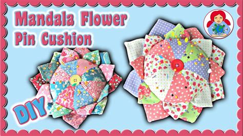 Diy Mandala Flower Pin Cushion Free Pattern Download Sami Doll