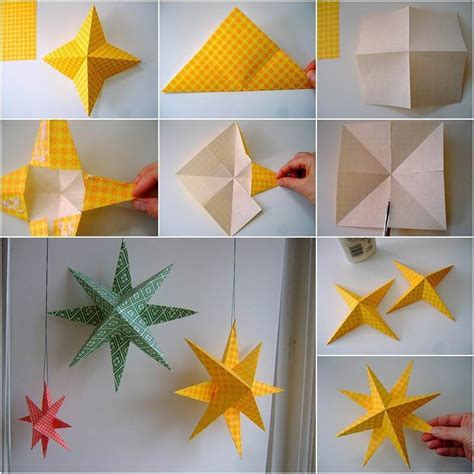 Origami Sterne Simple Anleitung Für Anfänger Deko And Feiern Diy