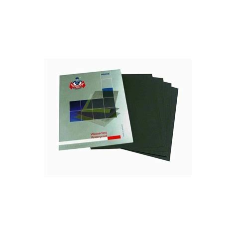 German Sandpaper 2000 Grit 5 Sheets 230 X 280mm Waterproof Paper Starcke