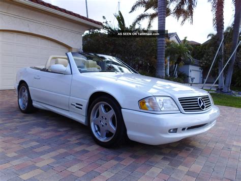 2000 Mercedes Benz Sl500 Sl 500 Convertible Amg Sport Package