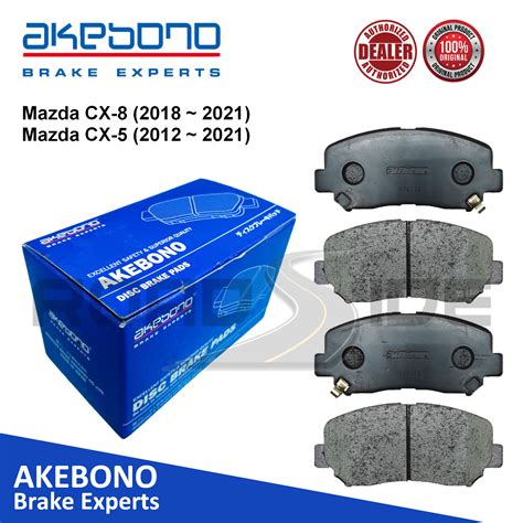 Akebono Front Brake Pads For Mazda Cx Mazda Cx