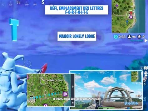 Guide Fortnite Défi Saison 4 Semaine 1 Les Lettres De Fortnite