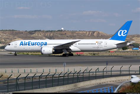 Ec Ngn Boeing Dreamliner Air Europa Leandro Hdez Jetphotos