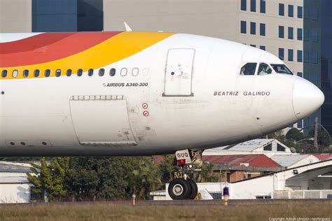 Iberia Airbus A340 313 EC GUQ Photo 98470 NetAirspace