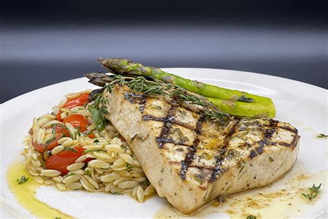 Marinated Grilled Swordfish Chef Supreme