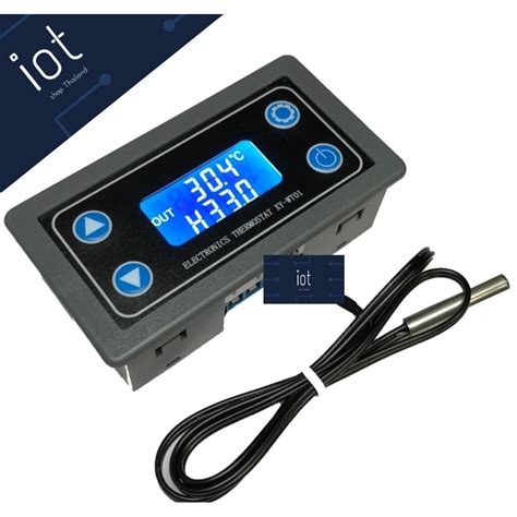 Temperature Controller Dc V V A Lcd Display Sensor Xy Wt