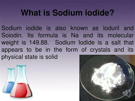 PPT - What is Sodium iodide? PowerPoint Presentation, free download ...