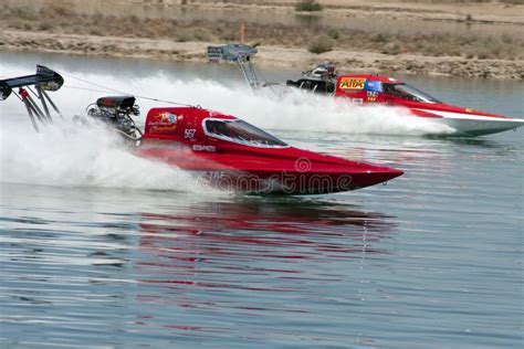 International Hydroplane Boat Drag Racing Editorial Image Image Of