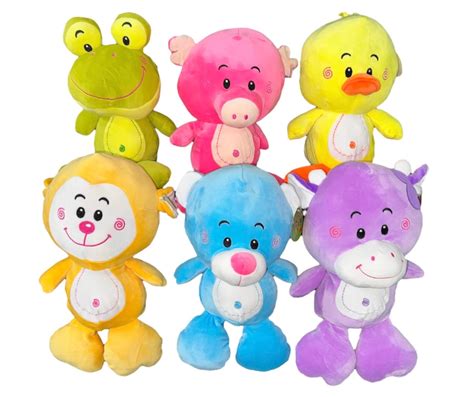 11-12″ SQUISHY ANIMALS 6ASST PLUSH @$4.25 ea – World Plush Inc.