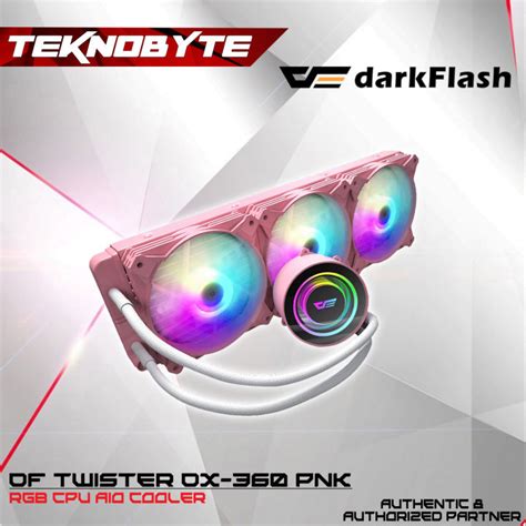 Darkflash Twister Dx Pink Argb Aio Liquid Cpu Cooler Lazada Ph