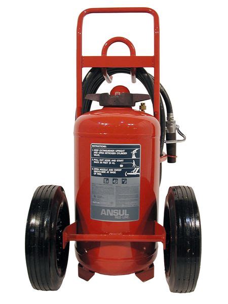 Ansul Red Line Wheeled Fire Extinguishers Fox Valley Fire And Safety