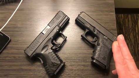 Glock 30sf Vs Xd M 45 Compact Youtube