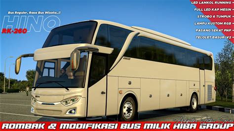 Modifikasi Bus Milik Hiba Group Adiputro Jetbus 3 SHD ETS 2