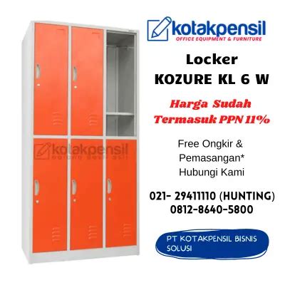 Jual Locker Besi Pintu Kozure Kl W Ppn Free Ongkir