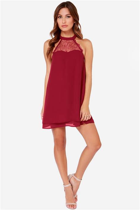 Lulus Exclusive Havana Club Wine Red Dress Wine Red Dress Red Dress