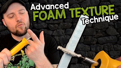 New Foam Texturing Technique For Xps Foam Terrain Youtube