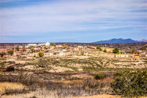 Laguna Pueblo stock photo. Image of clouds, white, indian - 9092654