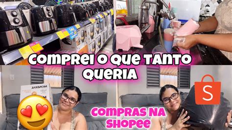 Fomos No Shopping Comprei O Que Tanto Queria Compras Na Shopee