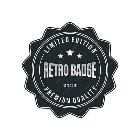 Premium Vector Classic Vintage Retro Label Badge Logo Design