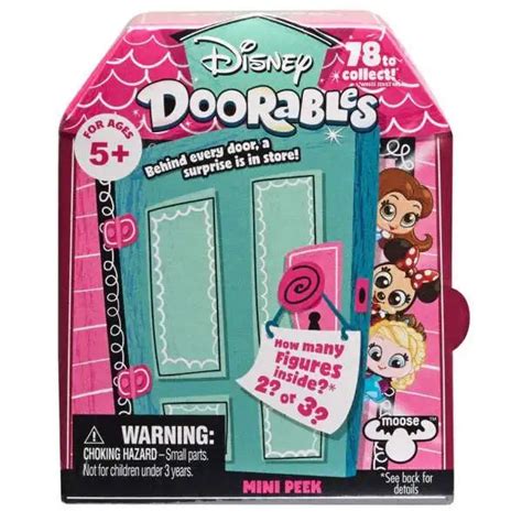 Disney Doorables Muppets Blacklight Figures Mini Peek Mystery Pack 1