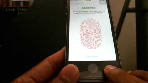 How To Set Up Fingerprint On IPhone 5s YouTube