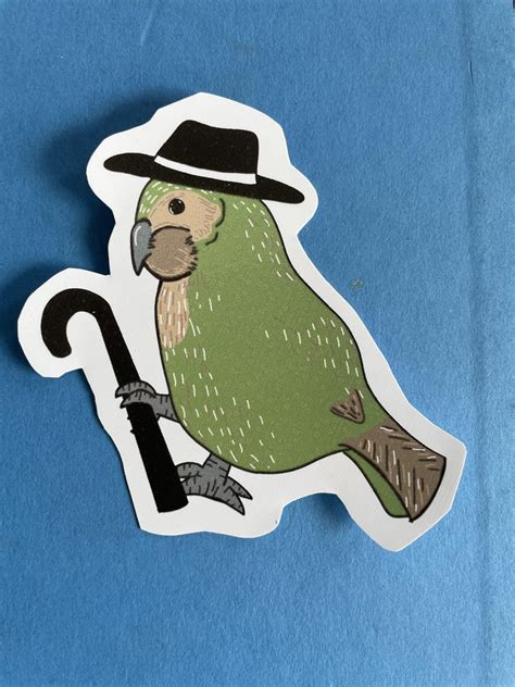 Kakapo Sticker I made! : r/sticker
