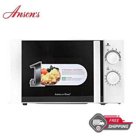 American Home AMW 25 Mechanical Microwave Oven Lazada PH