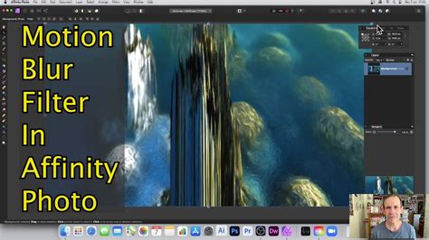 Motion Blur Filter In Affinity Photo Tutorial How To Youtube