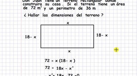 2 3 Problemas Con Ecuaciones Cuadraticas U3 Youtube