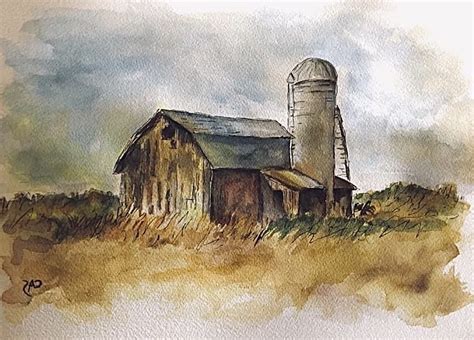 Pin by Ruth Josephson on Art, Rustic Barns & Buildings | Drawing images ...