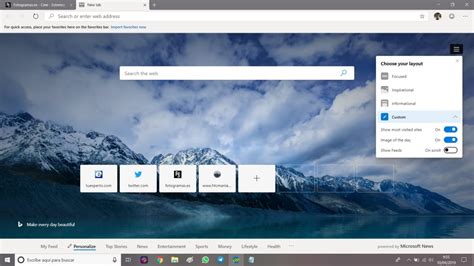 Probamos diseño y las características del nuevo Microsoft Edge para