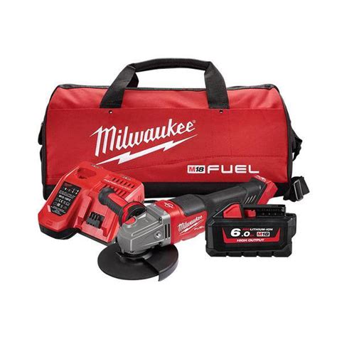 Milwaukee M18fsag125xpdb 602 18v 6 0ah 125mm 5 Fuel Cordless Rapid