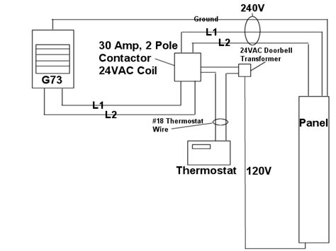 Wiring Diagram For Baseboard Heater With Thermostat Electrical Wiring