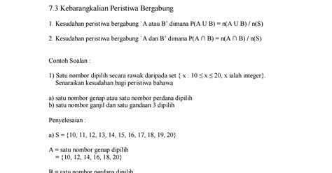 Contoh Soalan Kebarangkalian Tingkatan 2 Part 2 Brain Genius Mastery Mathematic Facebook