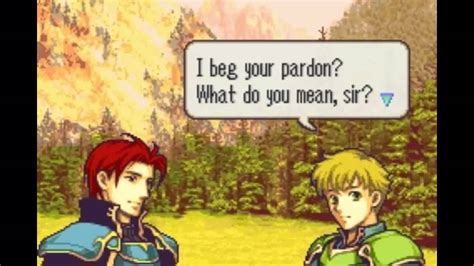 Fire Emblem The Sacred Stones Seth Franz Support YouTube