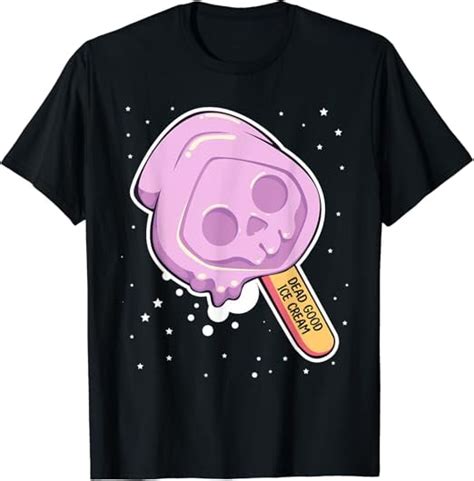 Pastel Goth Kawaii Anime Aesthetic Reaper Popsicle Ice Cream T Shirt