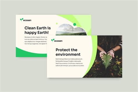 Ecology Powerpoint Template By Amber Graphics Thehungryjpeg