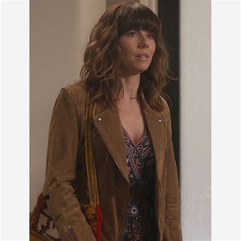 Suede Brown Linda Cardellini Dead To Me Judy Hale Jacket